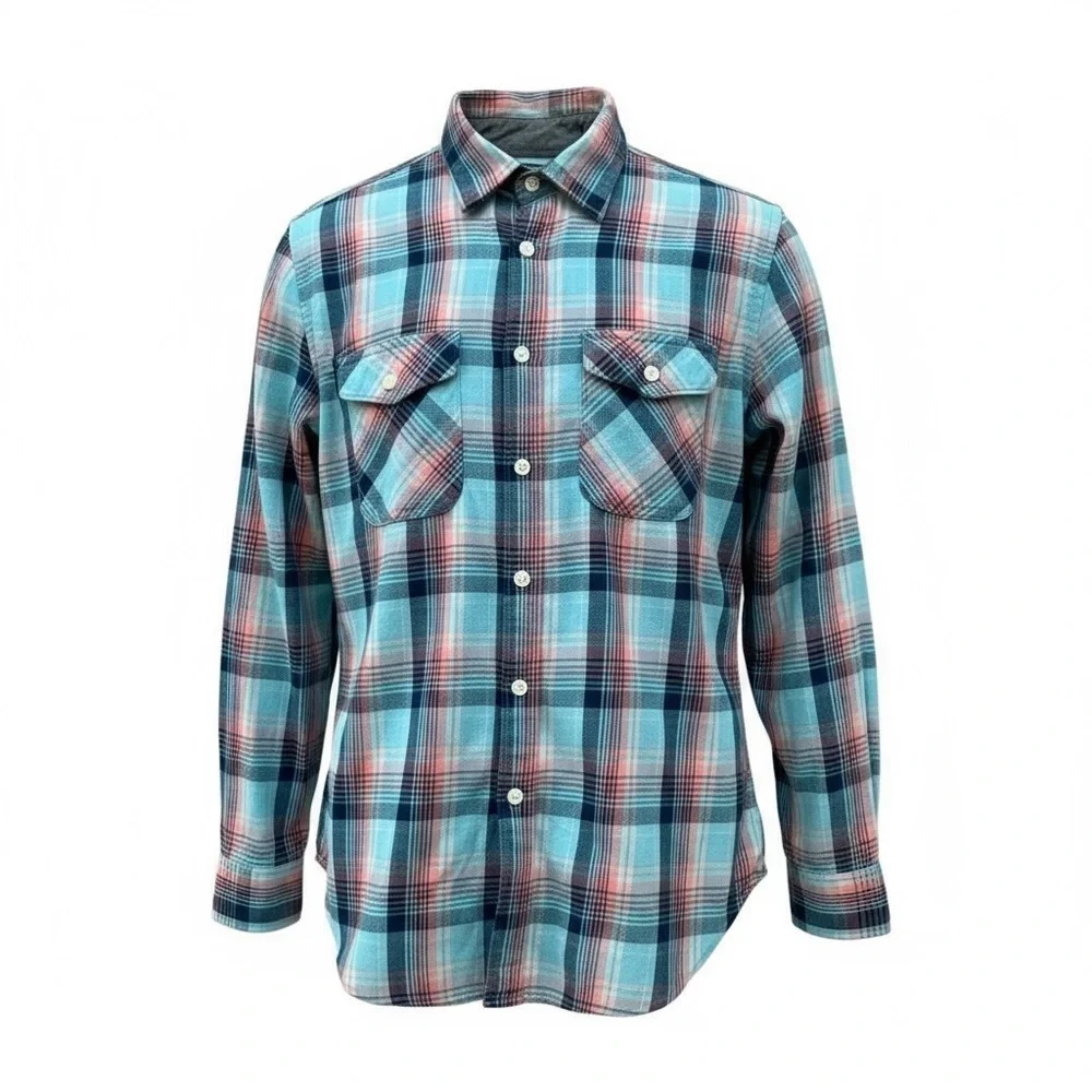 🪓 J.Crew Heavyweight Flannel‎ – Rugged Lumber Luxe (Men’s M)